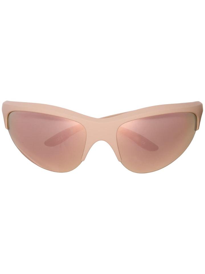 Yeezy Wraparound Sunglasses - Brown