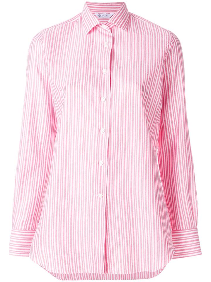 Loro Piana Striped Shirt - White