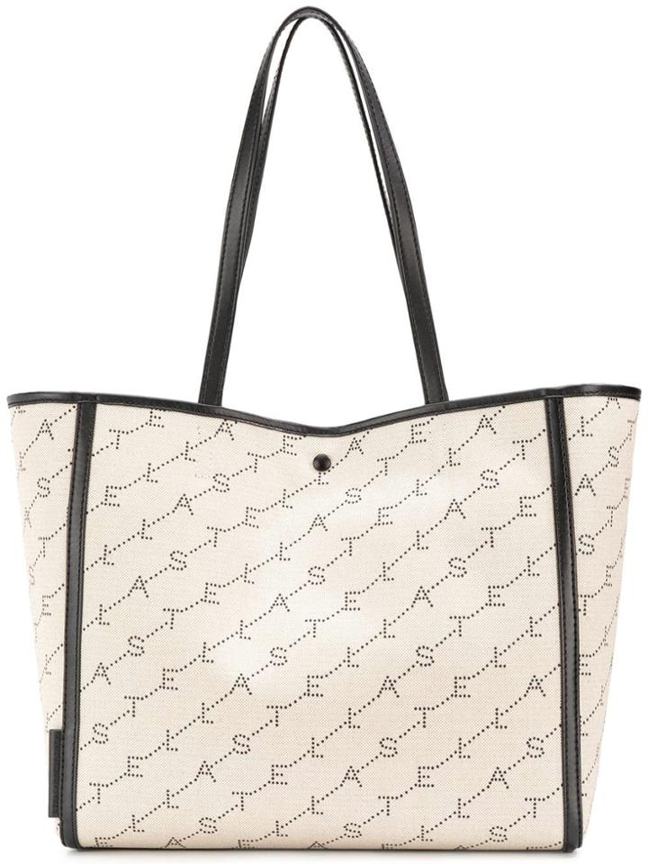 Stella Mccartney Small Monogram Tote - Neutrals