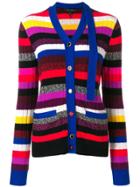 Marc Jacobs Strip Cardigan - Red