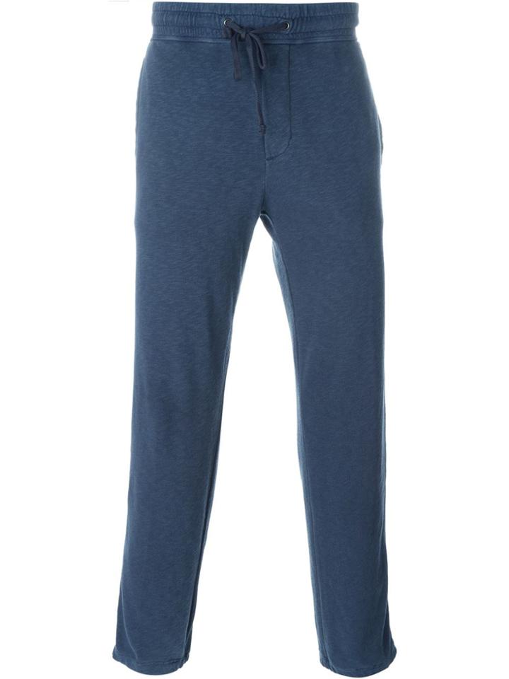 James Perse Drawstring Track Pants - Blue