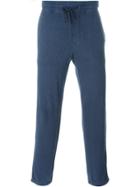 James Perse Drawstring Track Pants - Blue