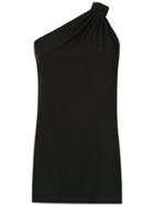 Egrey One Shoulder Dress - Black