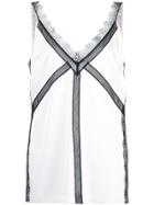 Jason Wu Lace-detail Vest Top - White