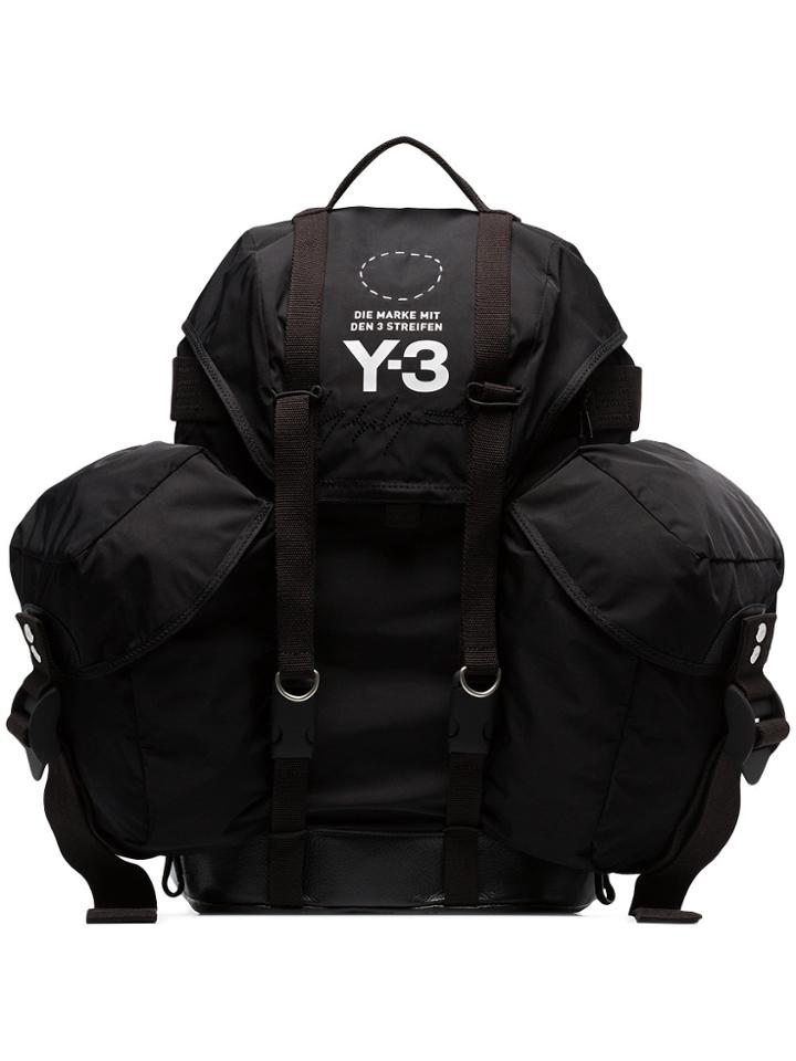 Y-3 Black Backpack