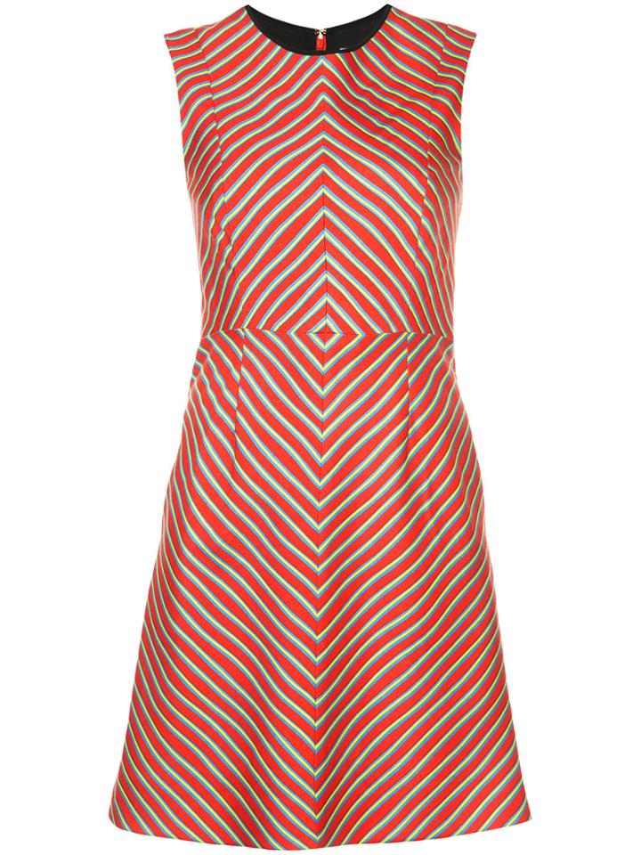 Dvf Diane Von Furstenberg Sleeveless Tailored Shift Dress