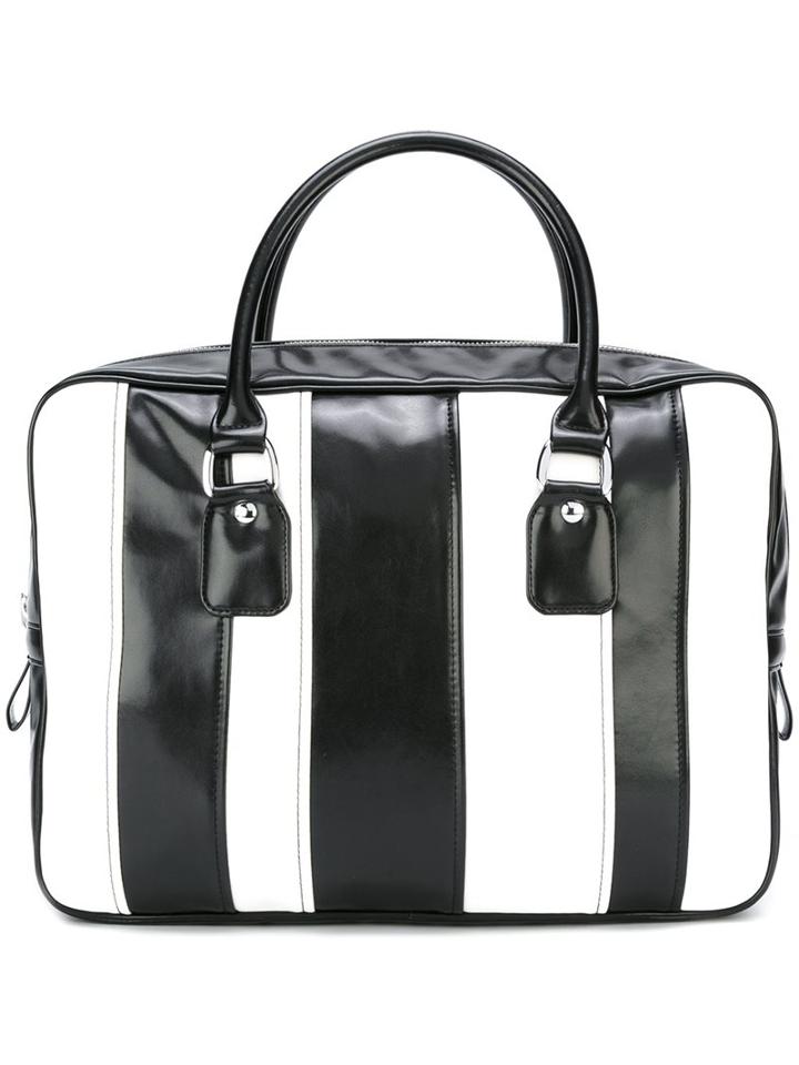 Comme Des Garçons Comme Des Garçons Striped Large Tote