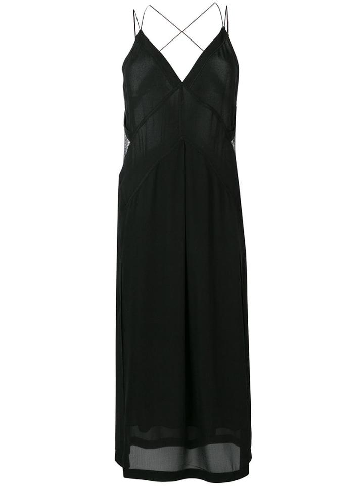 Rag & Bone Side Slit Dress - Black