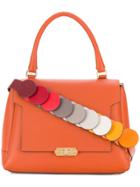 Anya Hindmarch Circle Small Bathurst Satchel - Yellow & Orange