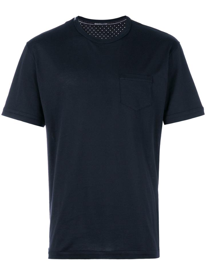 Dolce & Gabbana Chest Pocket T-shirt - Blue