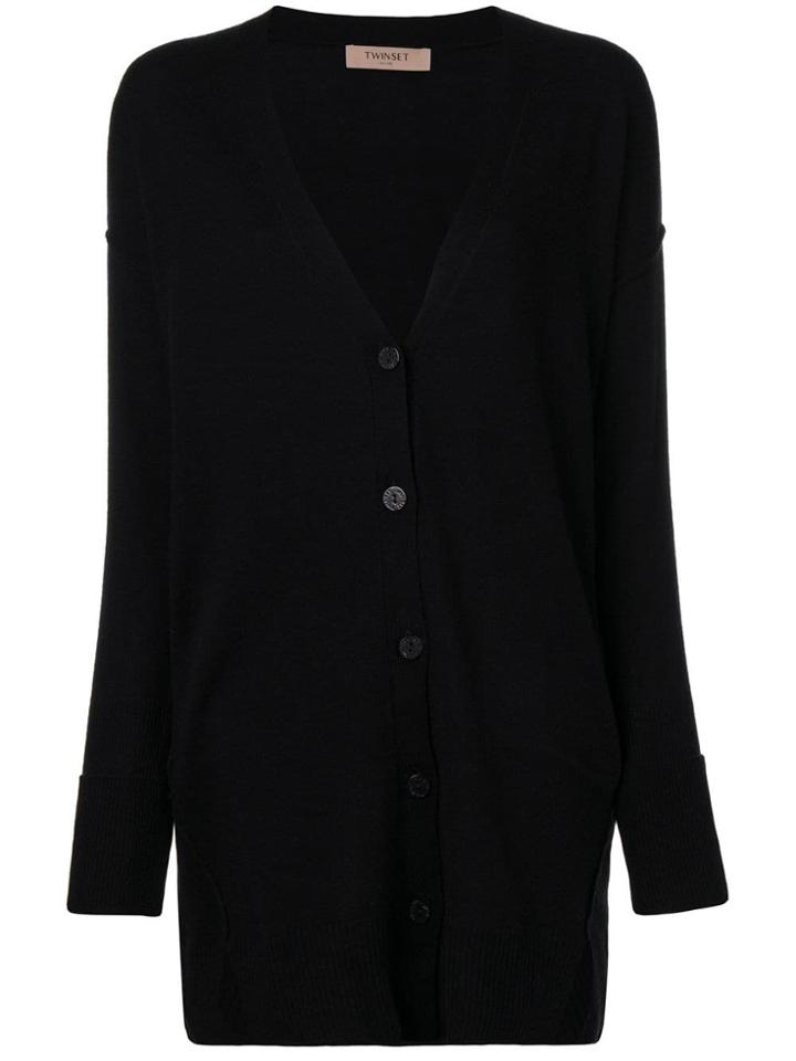 Twin-set Loose-fit Cardigan - Black