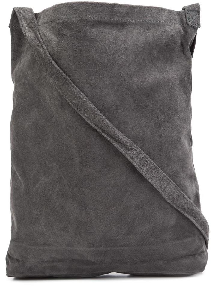 Hender Scheme Large Shoulder Bag, Adult Unisex, Grey, Pig Leather
