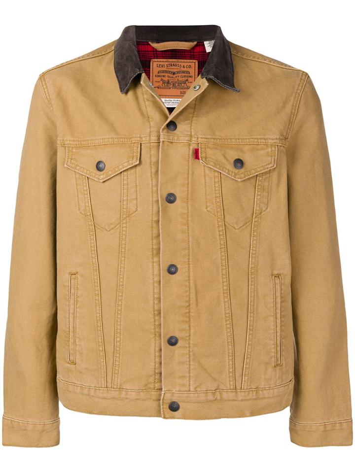 Levi's Loose Denim Jacket - Yellow