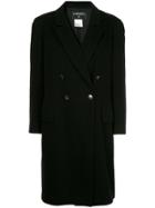 Chanel Vintage Long Coat Jacket - Black