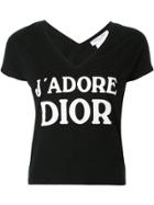 Christian Dior Pre-owned J'adore Dior Printed T-shirt - Black