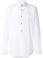 Dsquared2 Classic Button Bib Shirt - White