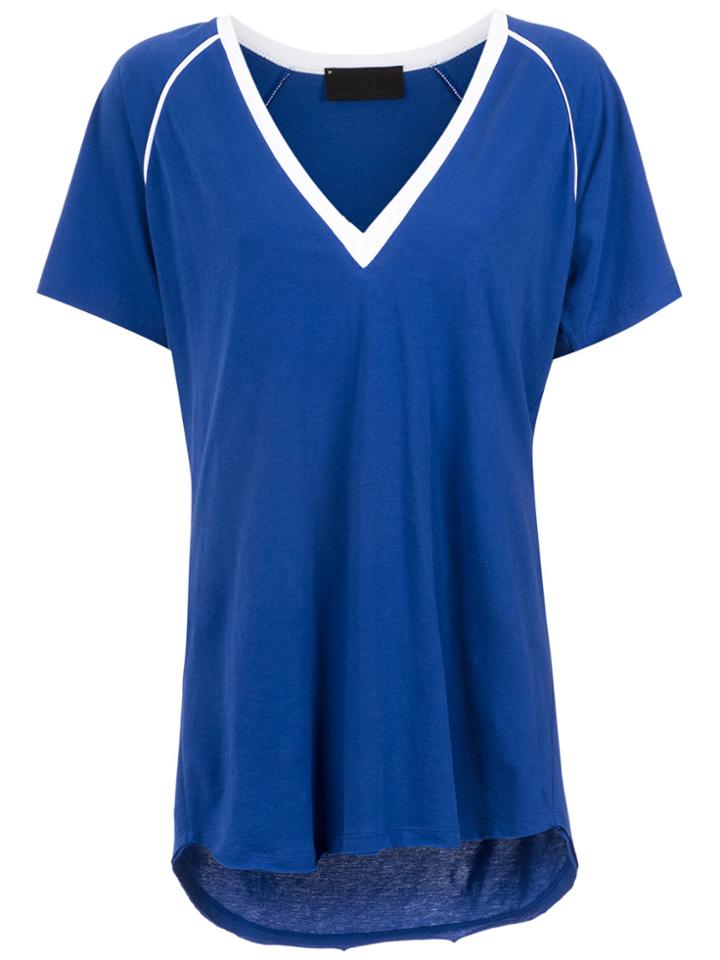 Andrea Bogosian 'brasil' Print Raglan T-shirt - Blue