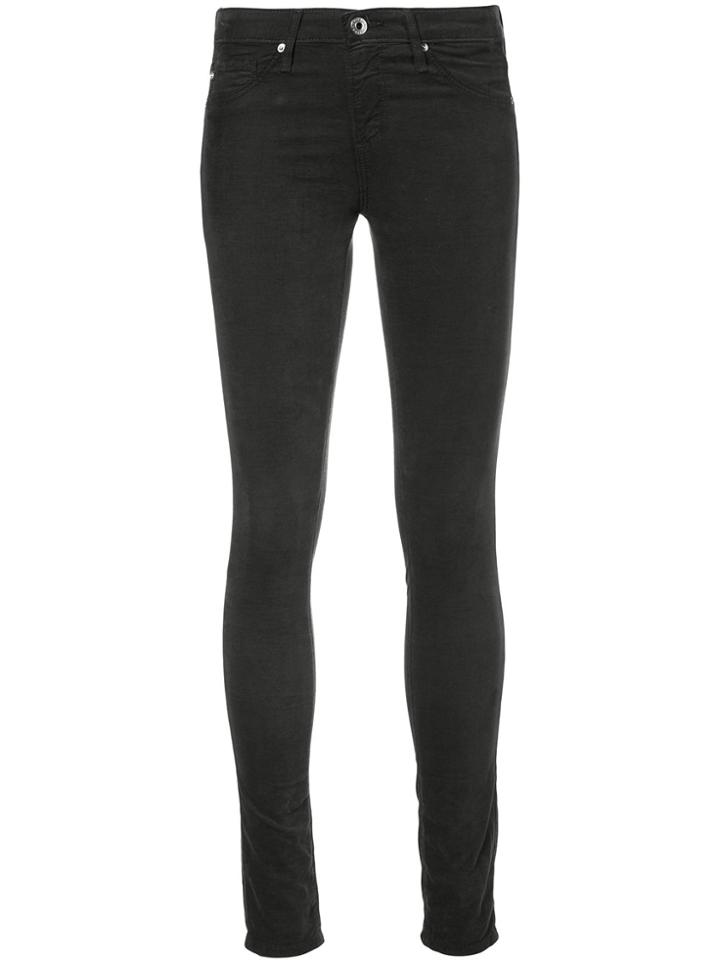 Ag Jeans Skinny Fit Corduroy Trousers - Green