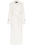 Michael Lo Sordo Mls Trnch Ct Jmbo Cord Rlx Fit - White
