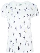 Kenzo Cartoon Cactus T-shirt, Women's, Size: L, White, Cotton/modal
