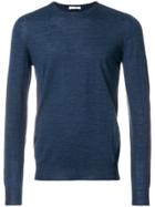 Paolo Pecora Round Neck Sweater - Blue