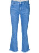 Stella Mccartney Cropped Jeans, Women's, Size: 27, Blue, Cotton/spandex/elastane