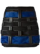 David Koma Woven Fitted Skirt