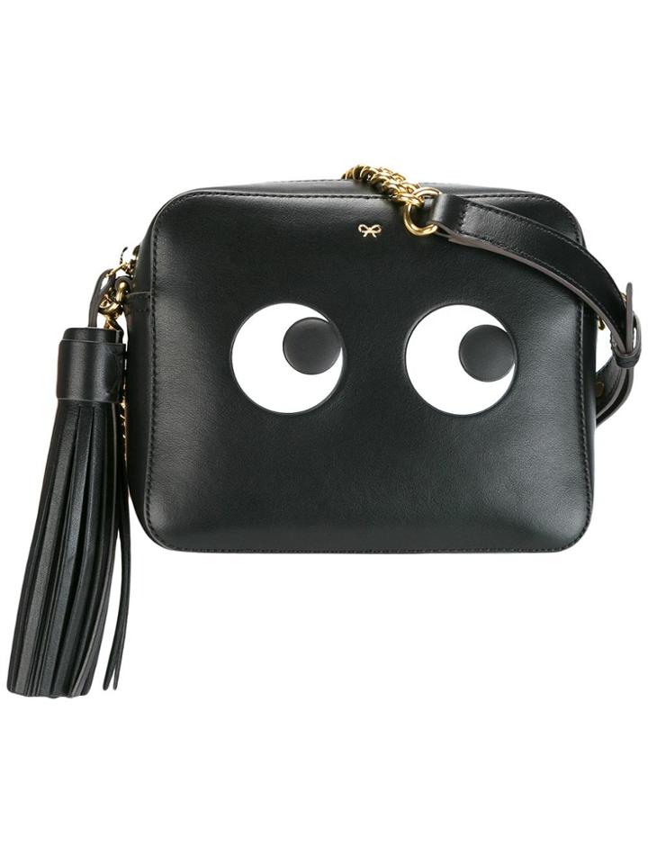 Anya Hindmarch 'eyes Right' Crossbody Bag - Black