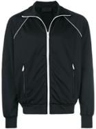 Prada Zipped Bomber Jacket - Black