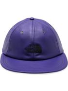 Supreme Tnf Leather 6-panel Su5937 - Purple