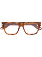 Givenchy - 'gv0010 Ten' Glasses - Unisex - Acetate - 53, Nude/neutrals, Acetate