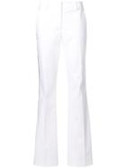 P.a.r.o.s.h. Contrasting Stripe Side Panel Trousers - White