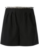 Alexander Wang Stud Embellished Shorts - Black
