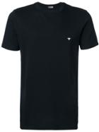 Dior Homme Logo Embroidered T-shirt - Blue