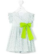 Il Gufo - Floral Print Dress - Kids - Cotton/spandex/elastane - 36 Mth, White