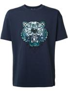Kenzo Tiger-print T-shirt - Blue