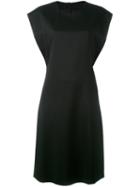 Jil Sander - Fitted Dress - Women - Silk/spandex/elastane/viscose - 42, Black, Silk/spandex/elastane/viscose