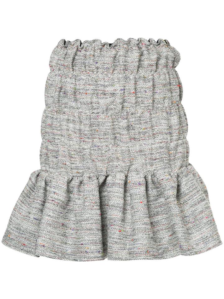 Georgia Alice Tarot Puff Mini Skirt - Grey