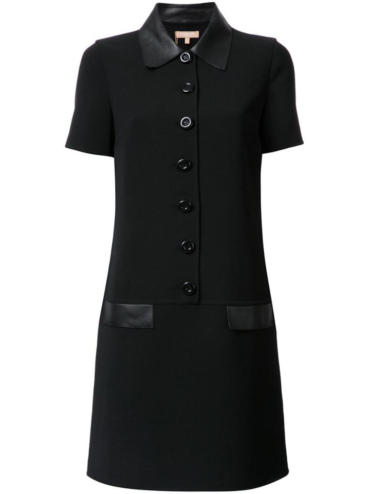 Michael Kors Shortsleeved Shirt Dress - Black