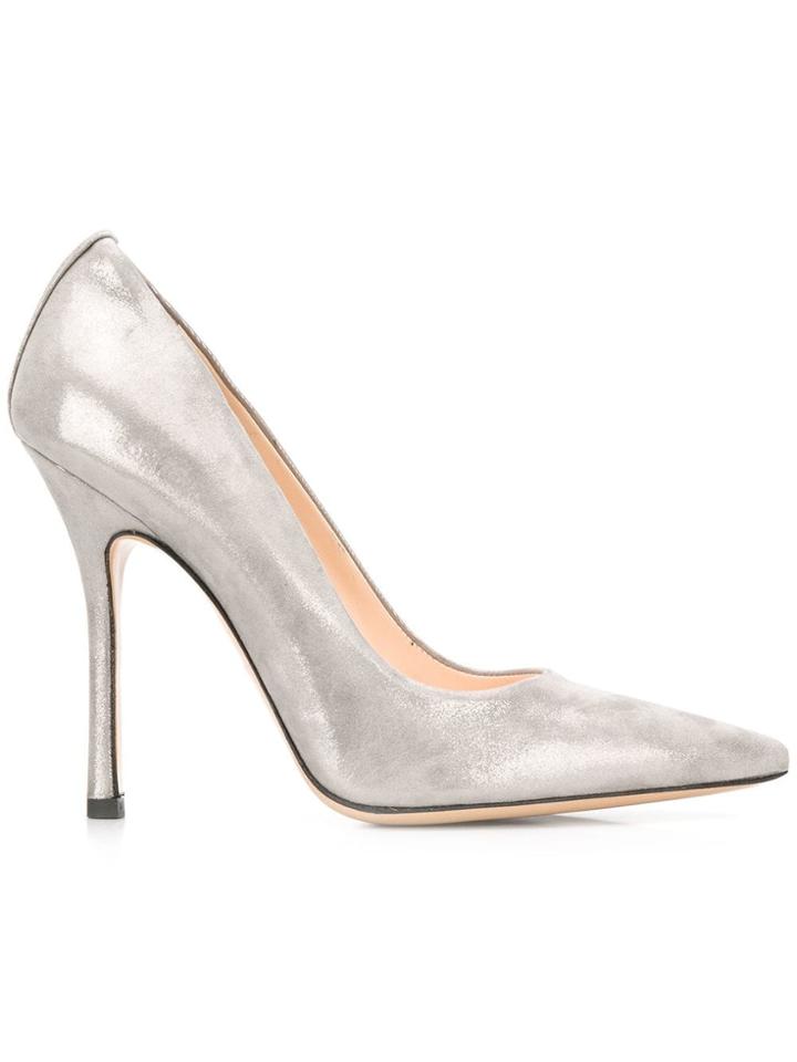 Marc Ellis Metallic Sheen Pumps - Grey