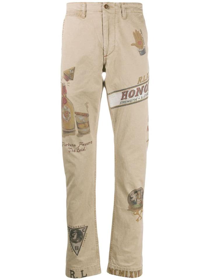 Polo Ralph Lauren Fortune Favors Trousers - Neutrals