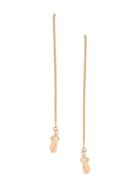 Coup De Coeur Skinny Chain Earrings - Gold