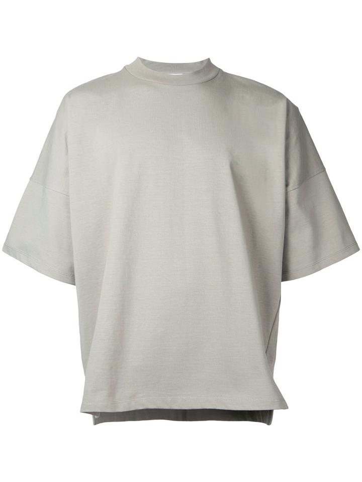 Monkey Time - Oversized T-shirt - Men - Cotton - S, Nude/neutrals, Cotton