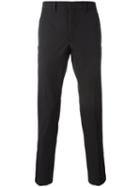 Prada Techno Stretch Trousers, Men's, Size: 50, Black, Cotton/polyester/spandex/elastane