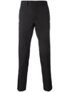 Prada Techno Stretch Trousers, Men's, Size: 50, Black, Cotton/polyester/spandex/elastane