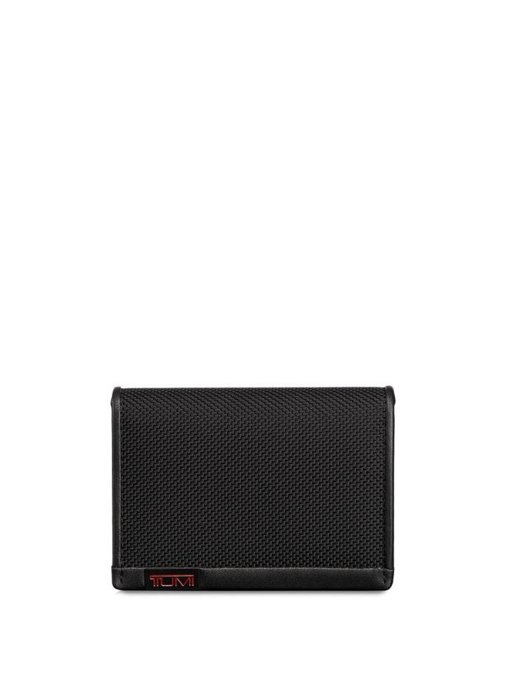 Tumi Textured Bi-fold Wallet - Black
