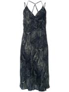 Tufi Duek Abstract Print Dress - Black