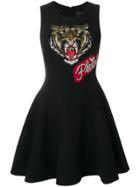 Philipp Plein Karel Bishop Dress - Black
