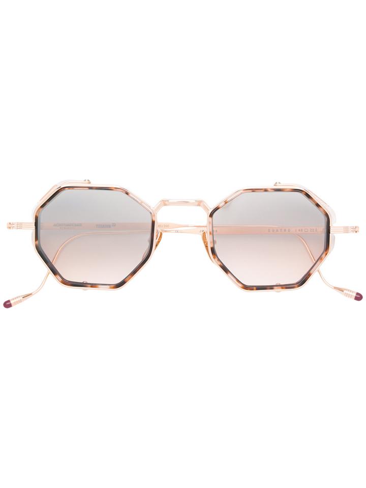 Jacques Marie Mage Quatro Sunglasses - Metallic