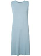 Maison Margiela - Back Band Tank Dress - Women - Polyester/viscose - M, Blue, Polyester/viscose